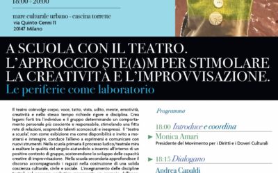 A scuola con il teatro. L'approccio STE(A)M A scuola con il teatro. L'approccio STE(A)M